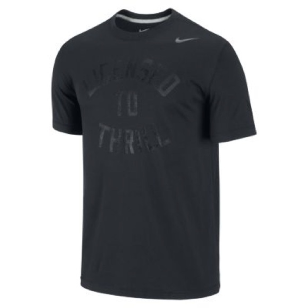 Nike CJ81 Licensed To Thrill Mens T Shirt Black